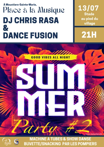 Summer Party Tour à Moustiers-Sainte-Marie le 13 juillet 2026